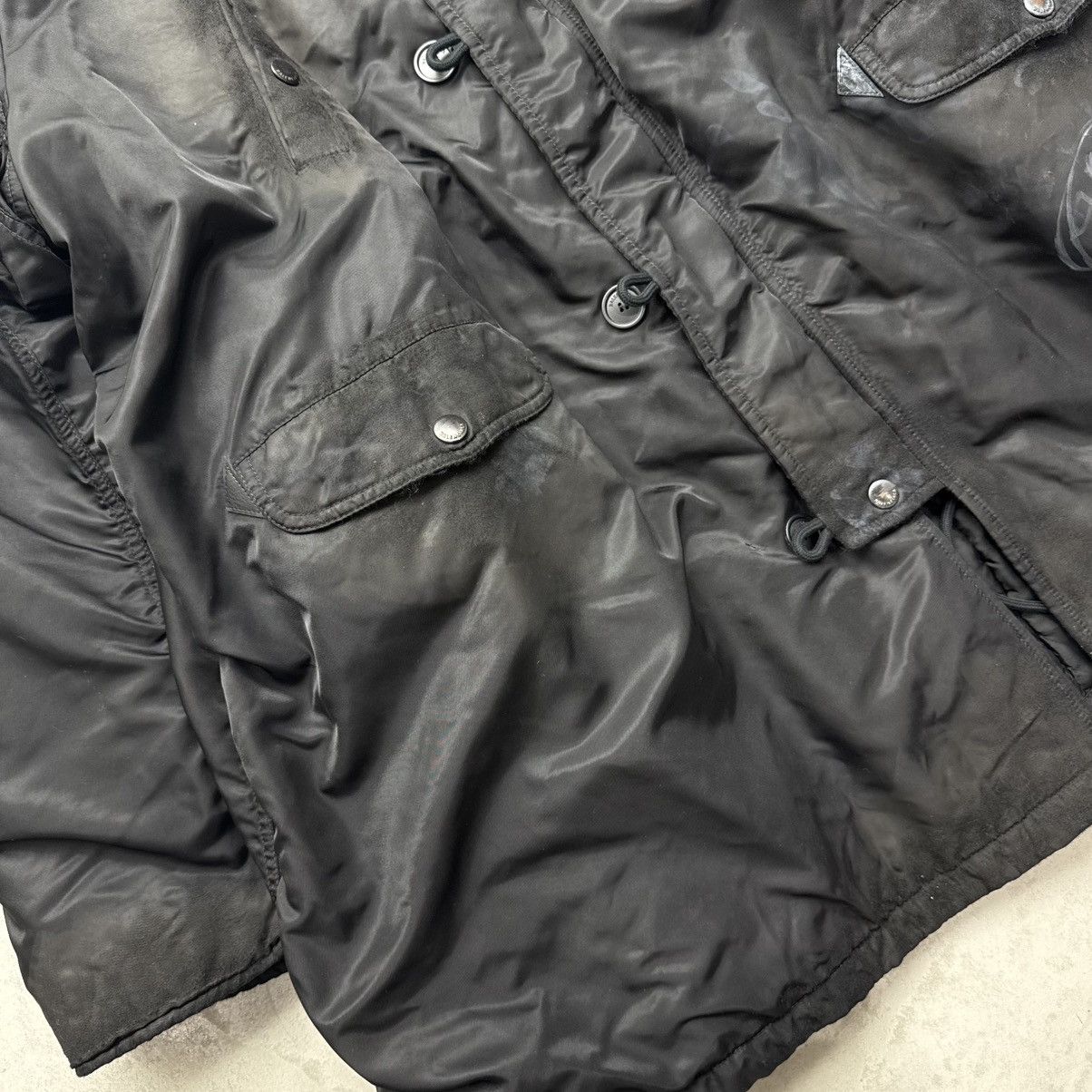 Balenciaga Balenciaga Faux Fur-Trim Hooded Parka Size US M / EU 48-50 / 2 - 7 Thumbnail