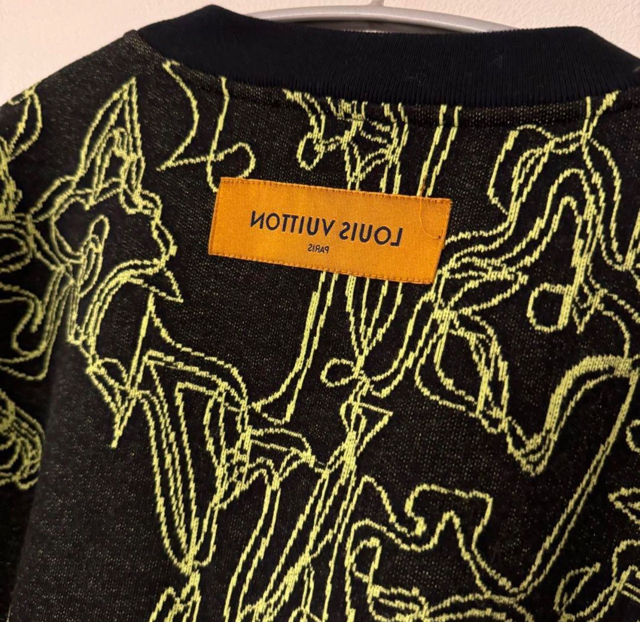 Louis Vuitton LOUISVUITTON Wavy Monogram Cotton Crew Neck Knit Sweater Size US M / EU 48-50 / 2 - 5 Thumbnail