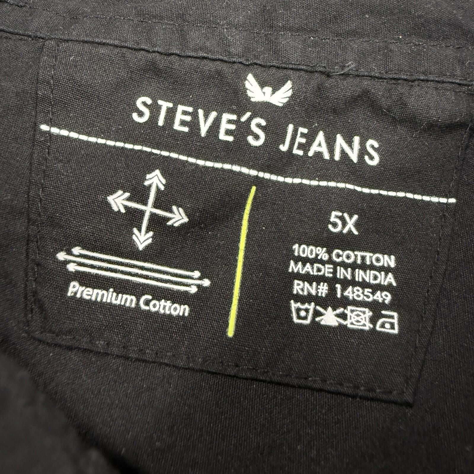 Other Y2K Rap Steve’s Jeans 5X Graphic Button Shirt Jordan True Size US XXL / EU 58 / 5 - 5 Thumbnail