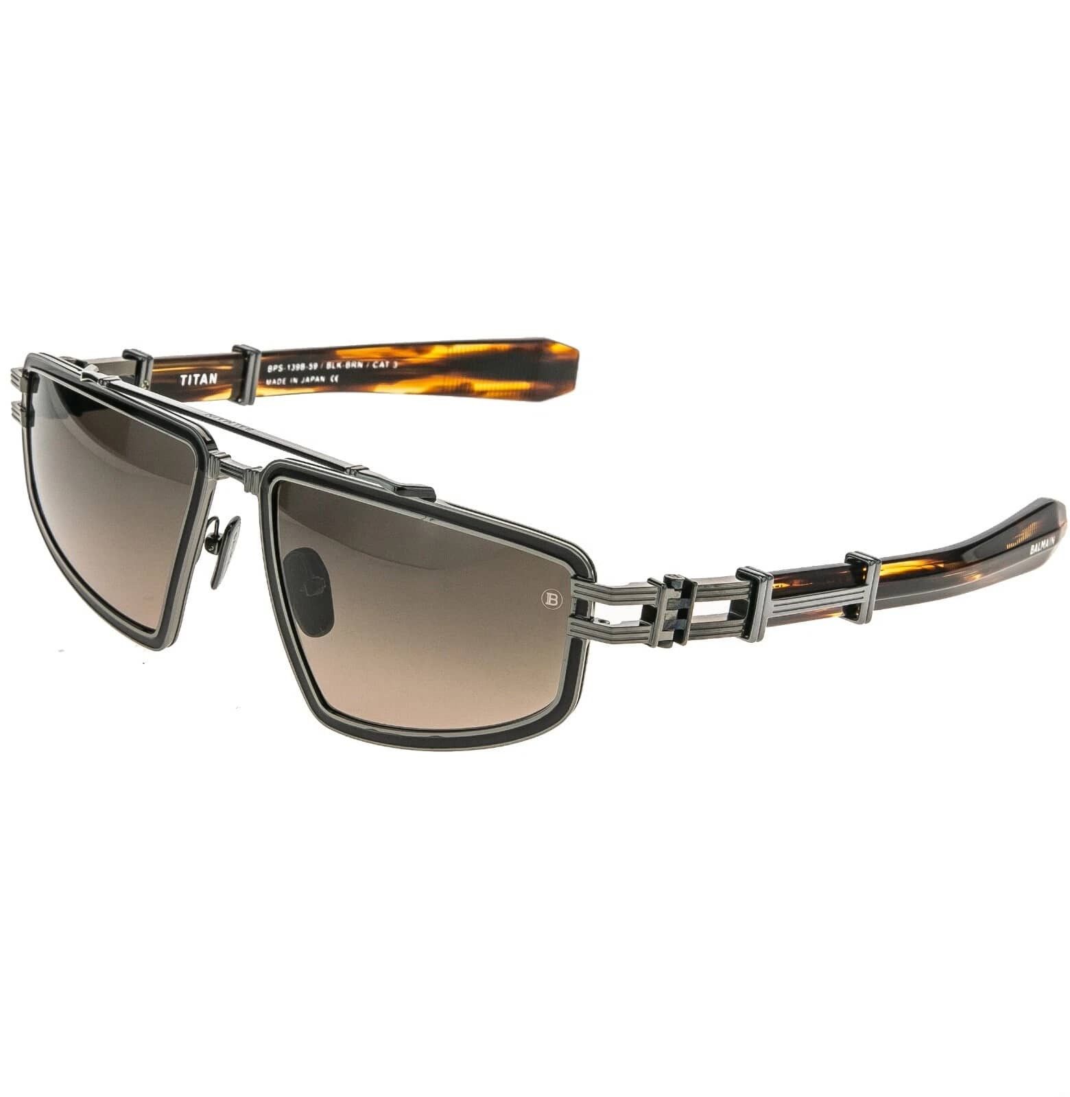 Balmain BALMAIN TITAN BY AKONI BPS139 BPS 139B Modern Sunglass Size ONE SIZE - 5 Thumbnail