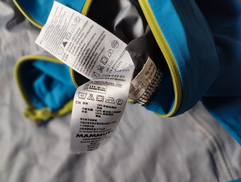 Mammut Mammut Shirko Gore Tex Active trekking jacket size XL Size US XL / EU 56 / 4 - 12 Thumbnail