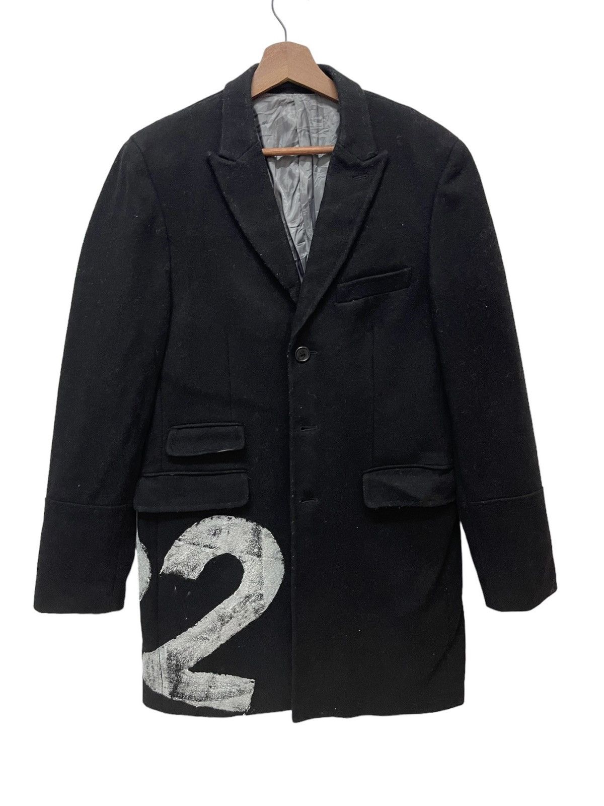 French Connection RARE DESIGN FRENCH CONNECTION WOOL JACKET Size US M / EU 48-50 / 2 - 2 Thumbnail