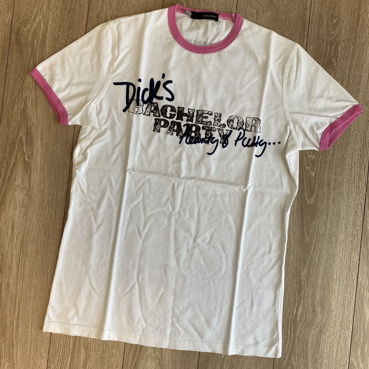 Dsquared2 Brand New DSQUARED2 Archive Ringer T-Shirt – Size L Size US L / EU 52-54 / 3 - 1 Thumbnail