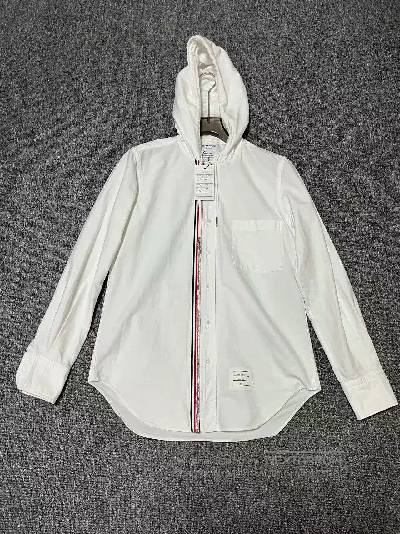 Thom Browne Thom Browne Striped Zip Jacket. Size US S / EU 44-46 / 1 - 1 Thumbnail