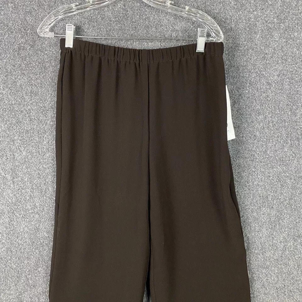 Other Studio 1 Pants Women's Size 10 Pull On NWT Stretch Polyester Size 32" / US 10 / IT 46 - 2 Thumbnail