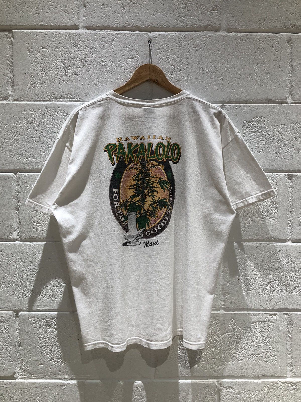 Vintage Hawaiian Pakalolo Maui T-Shirt Size US XL / EU 56 / 4 - 4 Thumbnail