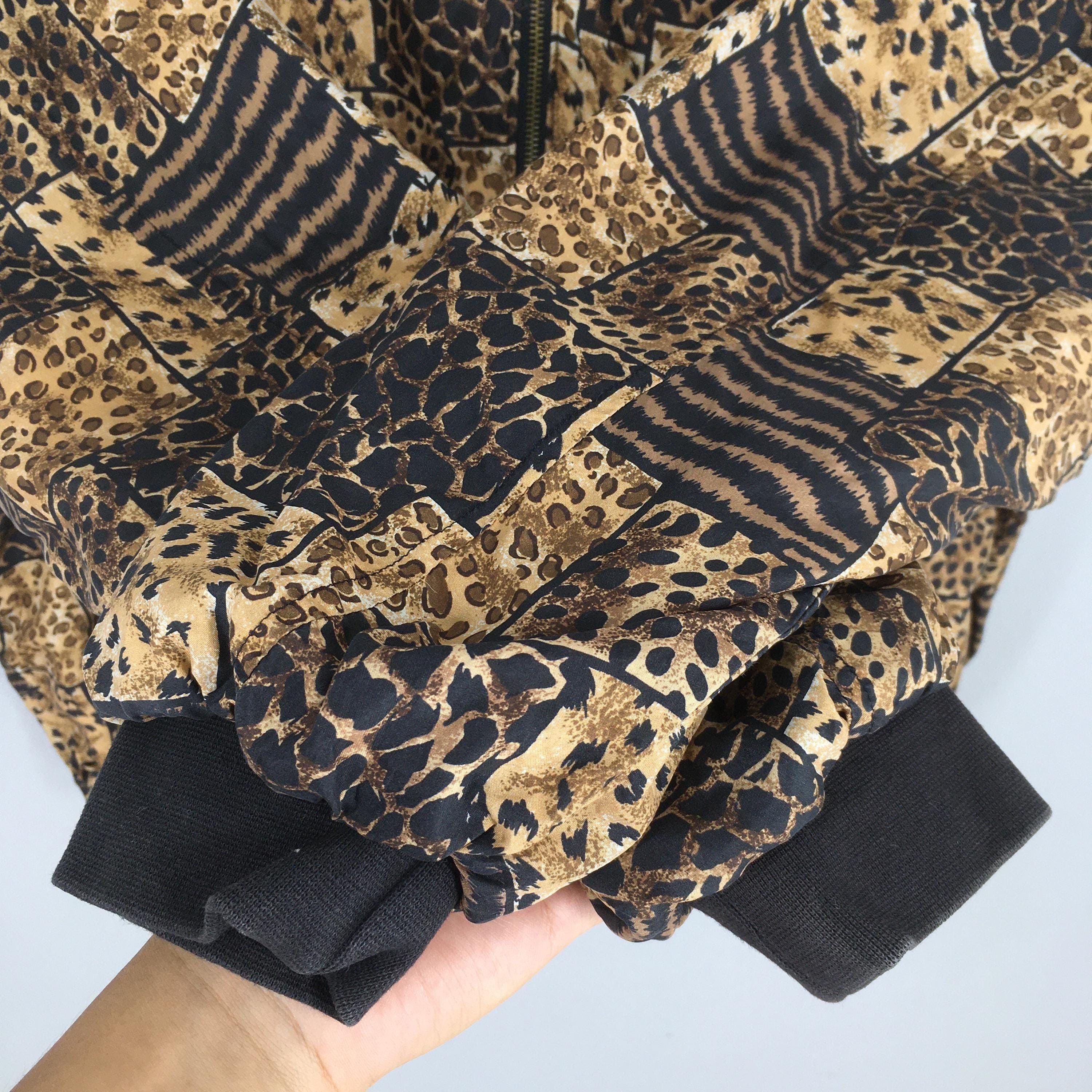 Vintage Vintage Tiger Leopard Patterned Jacket Medium Size US M / EU 48-50 / 2 - 4 Thumbnail