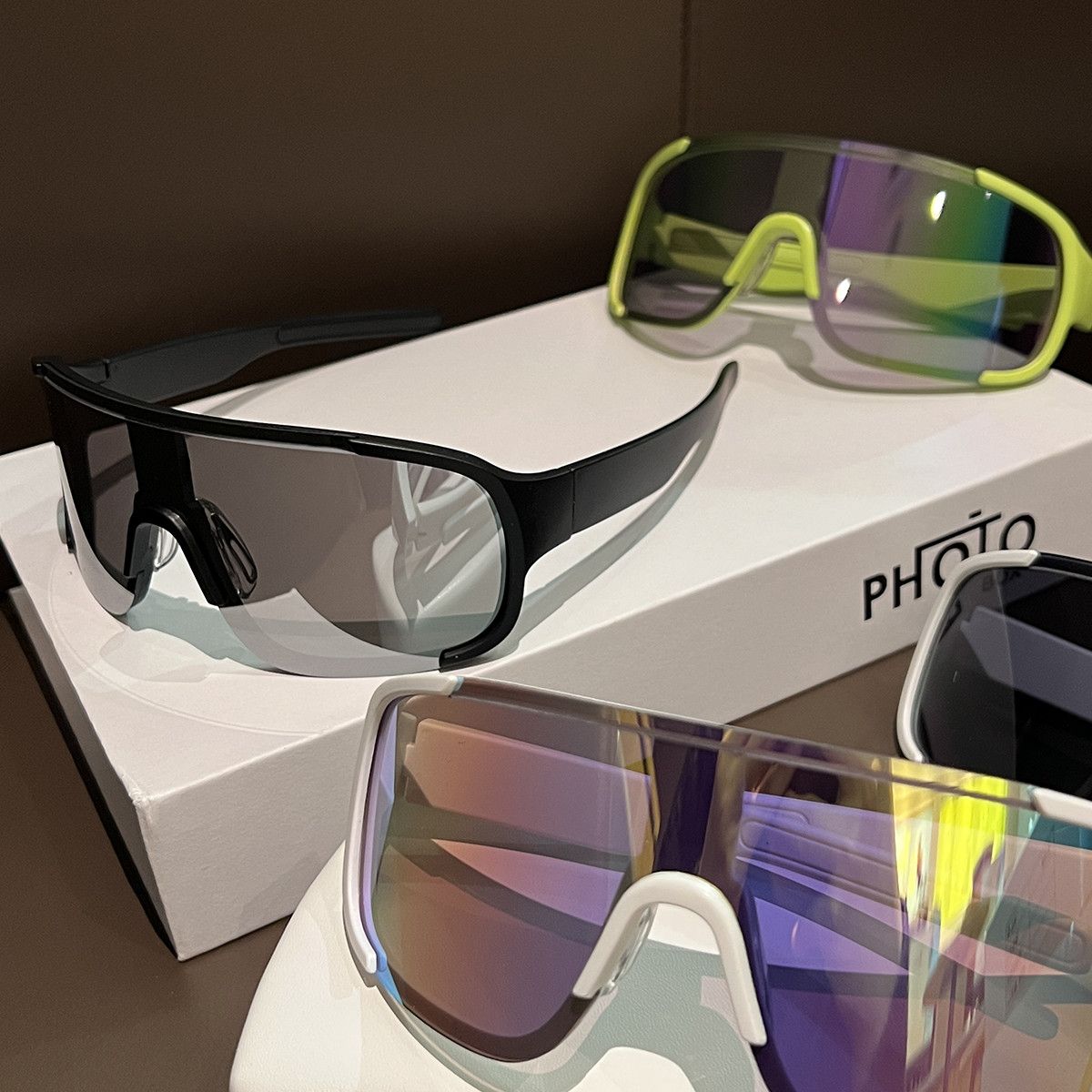 VIBE Future Street ins style custom avant-garde sunglasses Size ONE SIZE - 4 Thumbnail