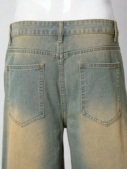 Japanese Brand × Vintage Washed Vintage Y2k Shorts Jorts Denim Size US 32 / EU 48 - 3 Thumbnail