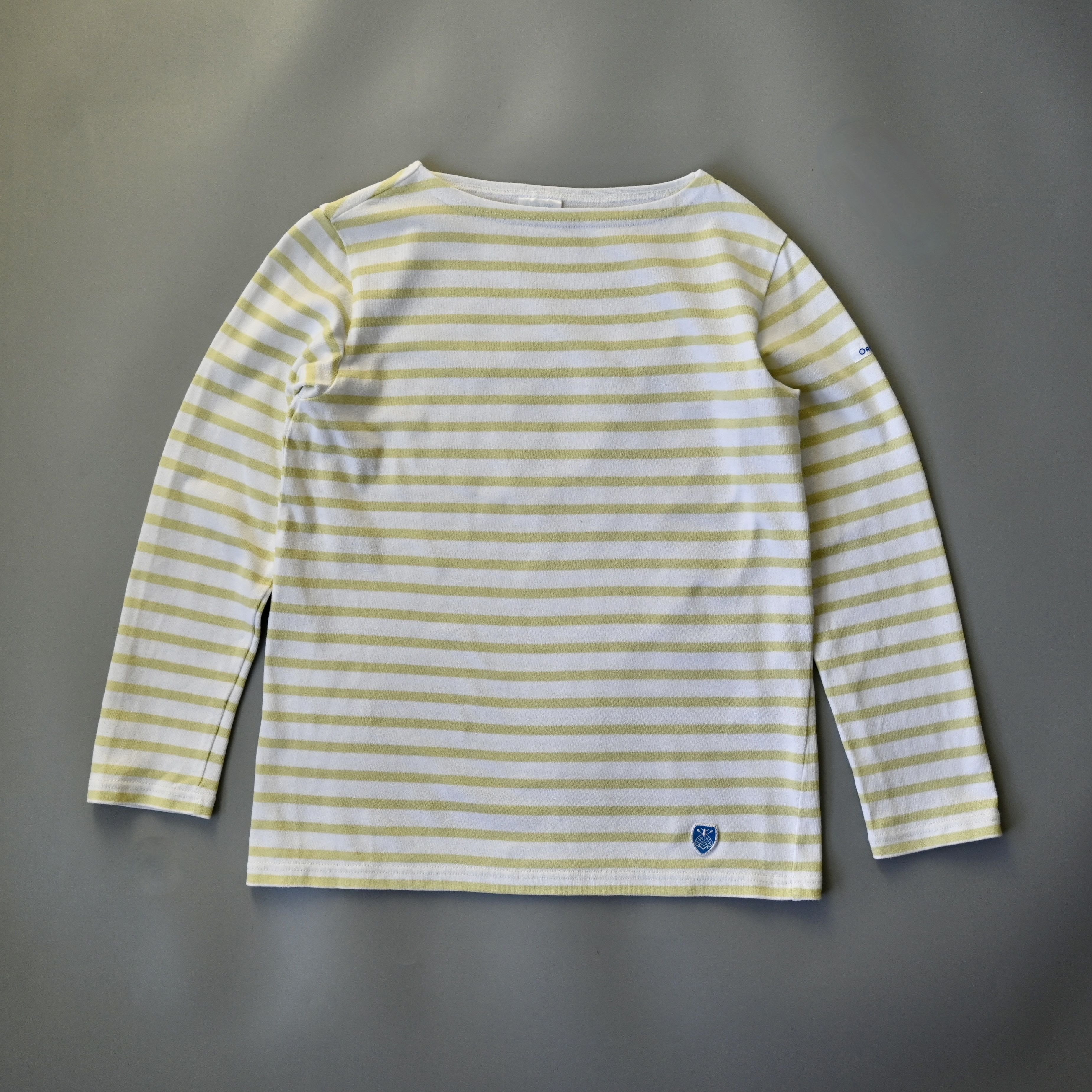 Orcival Orcival heavyweight cotton breton basque shirt, size 1 Size S / US 4 / IT 40 - 2 Thumbnail