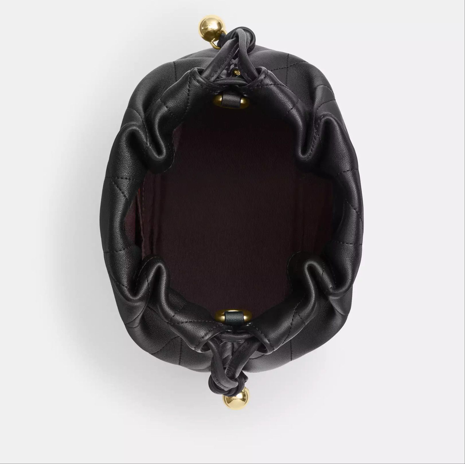 Coach Faye Mini Drawstring Bag With Quilting CDB69 Size ONE SIZE - 14 Thumbnail