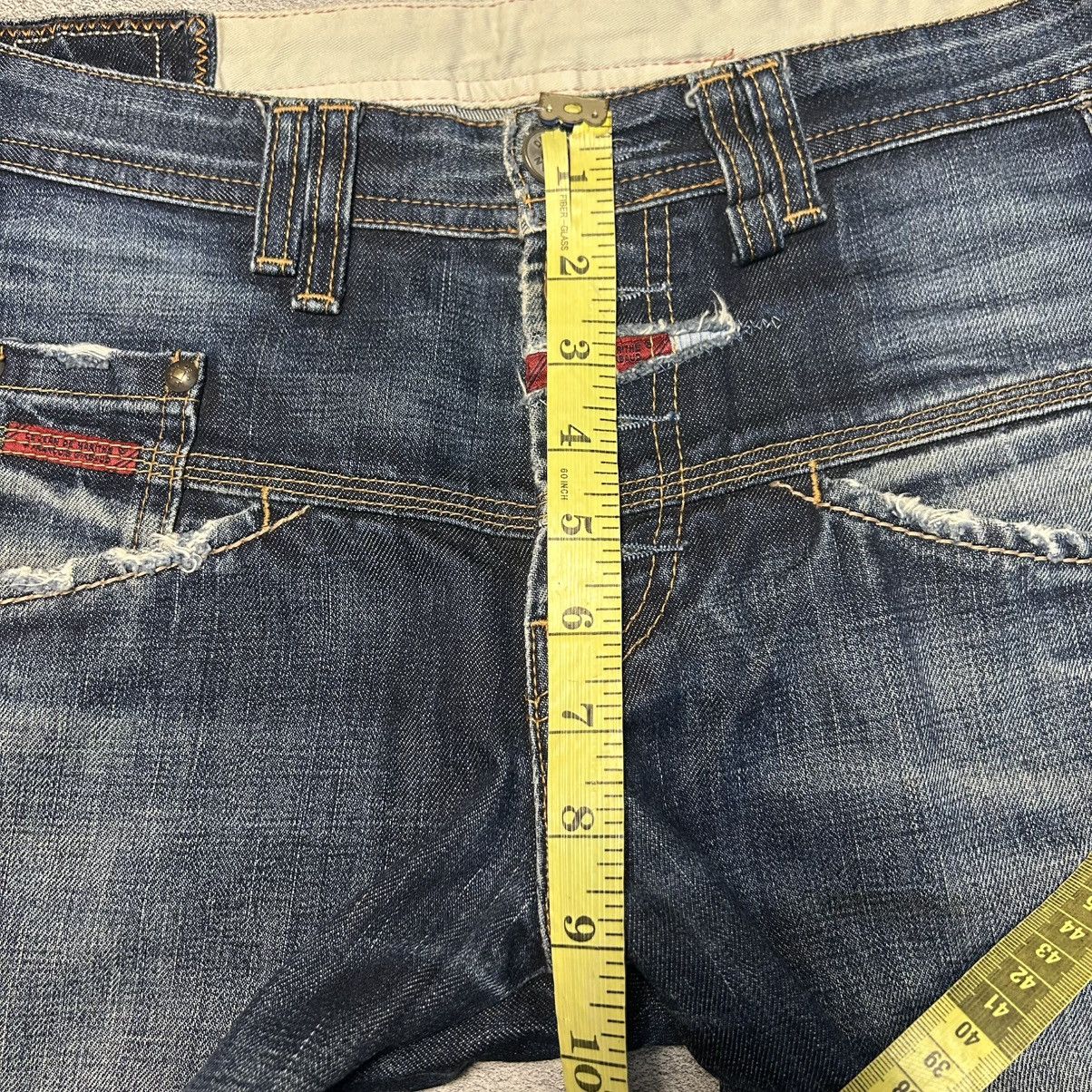 Marithe + Francois Girbaud MFG Y2K Mudwash Jeans Size US 30 / EU 46 - 15 Thumbnail