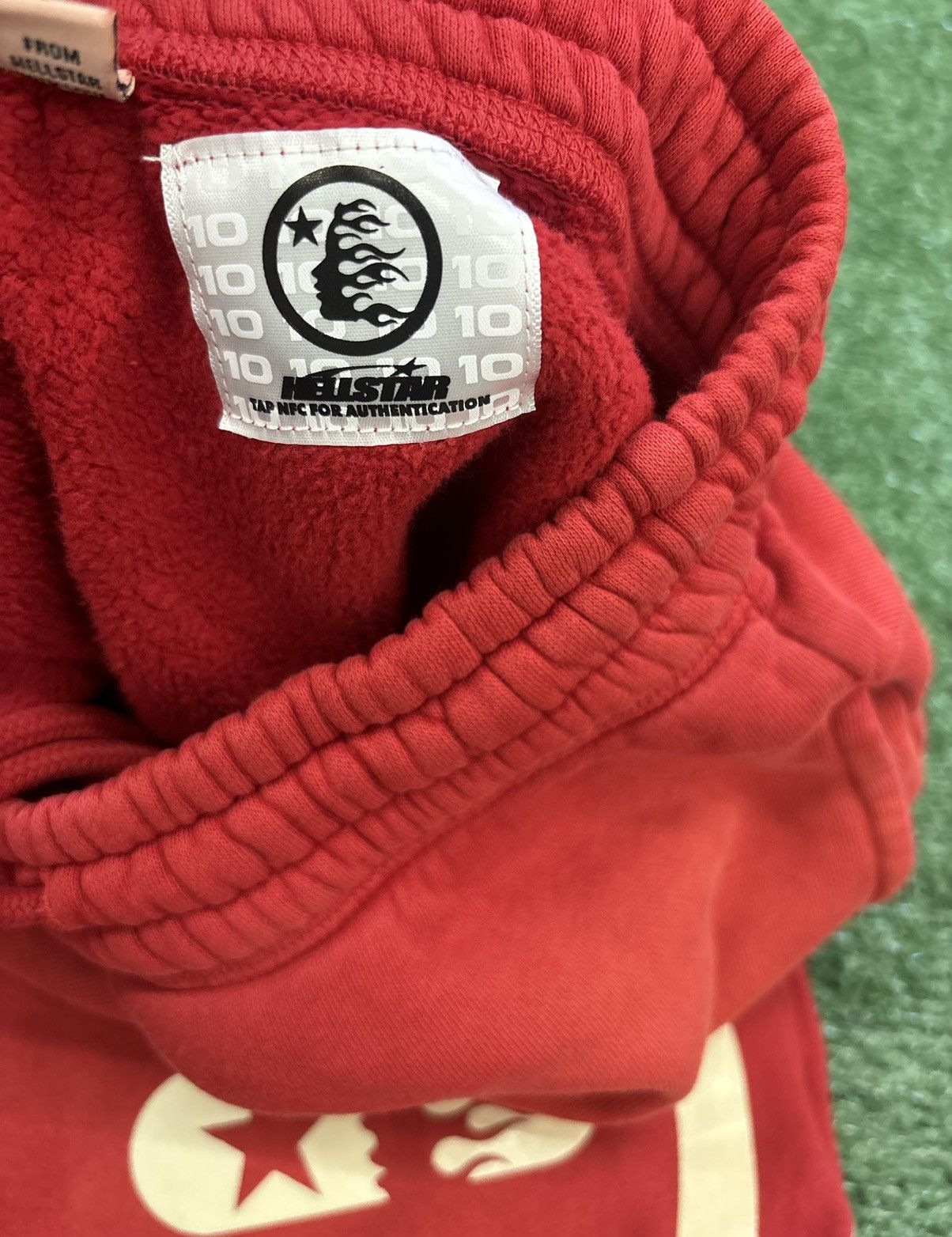 HELLSTAR Hellstar Red Sports Sweats Size US 37 - 5 Thumbnail