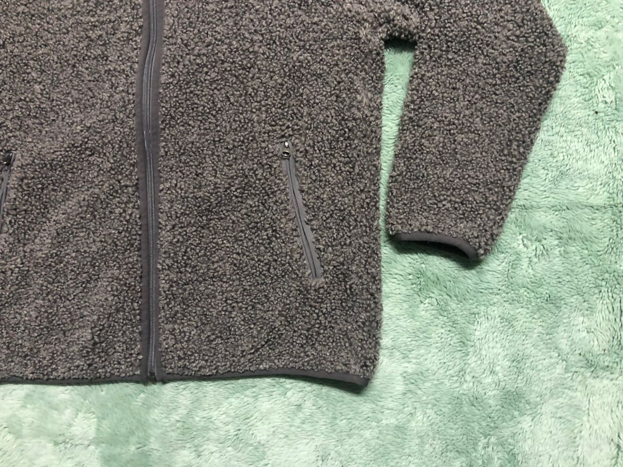 Uniqlo JAPANESE BRAND UNIQLO SHERPA FLEECE ZIPPER JACKET NO COLLAR Size US L / EU 52-54 / 3 - 7 Thumbnail