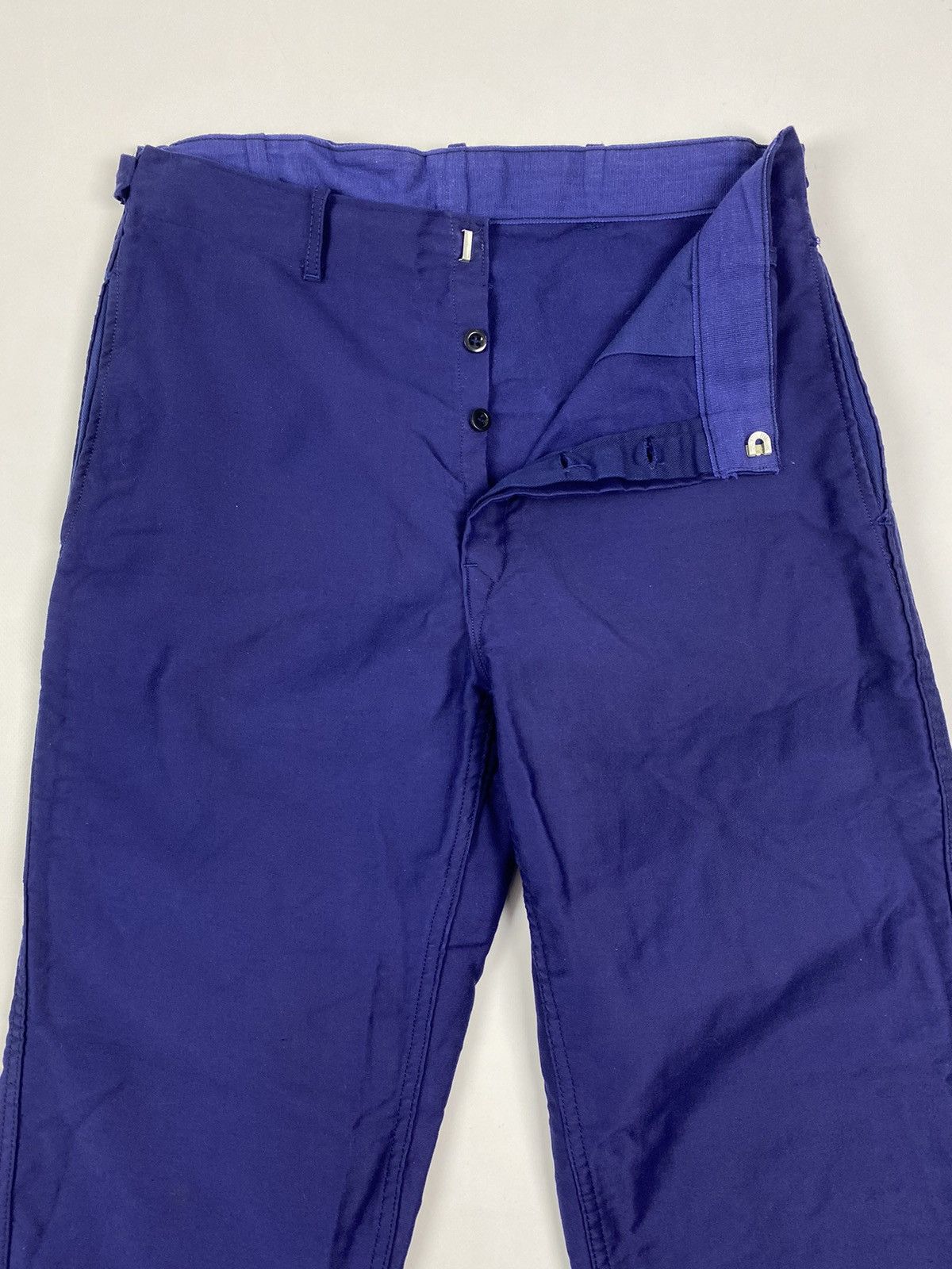 Vintage 1970’s Vintage German Moleskin Buckle Back Work Pants Size US 32 / EU 48 - 6 Thumbnail