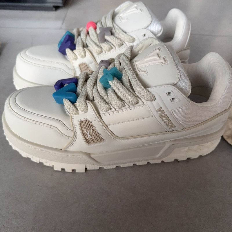 Louis Vuitton Louis Vuitton Trainer Maxi Low-Top Sneakers -2508 Size US 11 / EU 44 - 1 Thumbnail