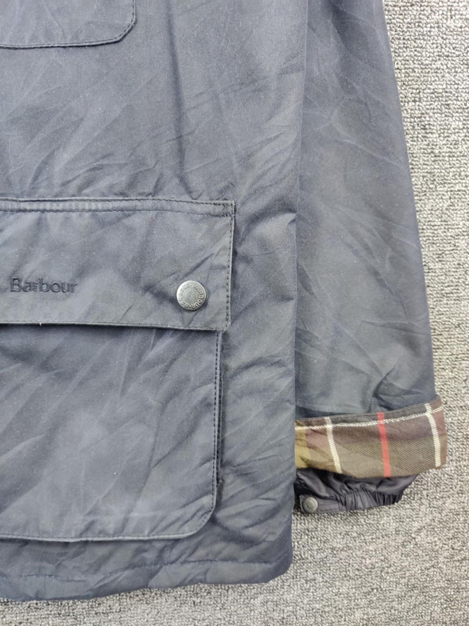 Barbour Vintage Barbour Bedale AW17 Classic Tartan Waxed Jacket Size US S / EU 44-46 / 1 - 3 Thumbnail