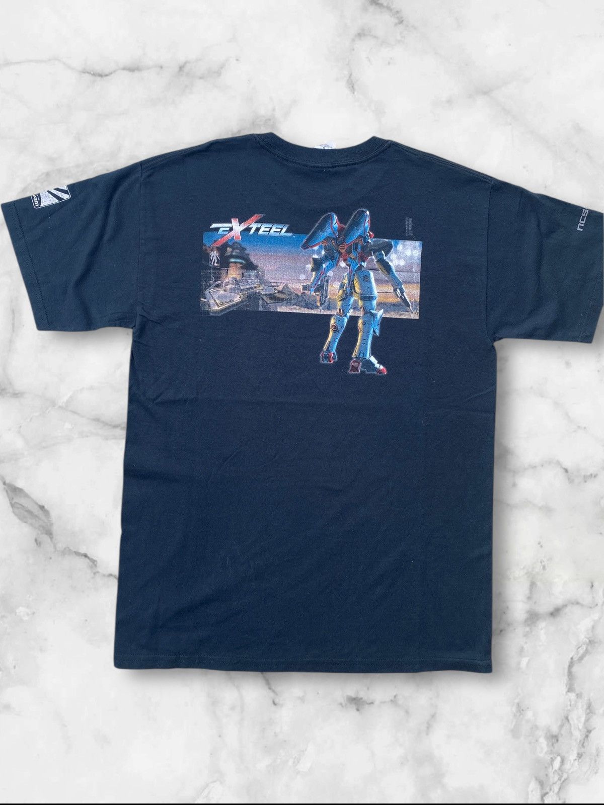 Vintage Exteel NCSoft Vintage Promo Tee — Rare Mecha PC Game Shirt Size US M / EU 48-50 / 2 - 2 Thumbnail