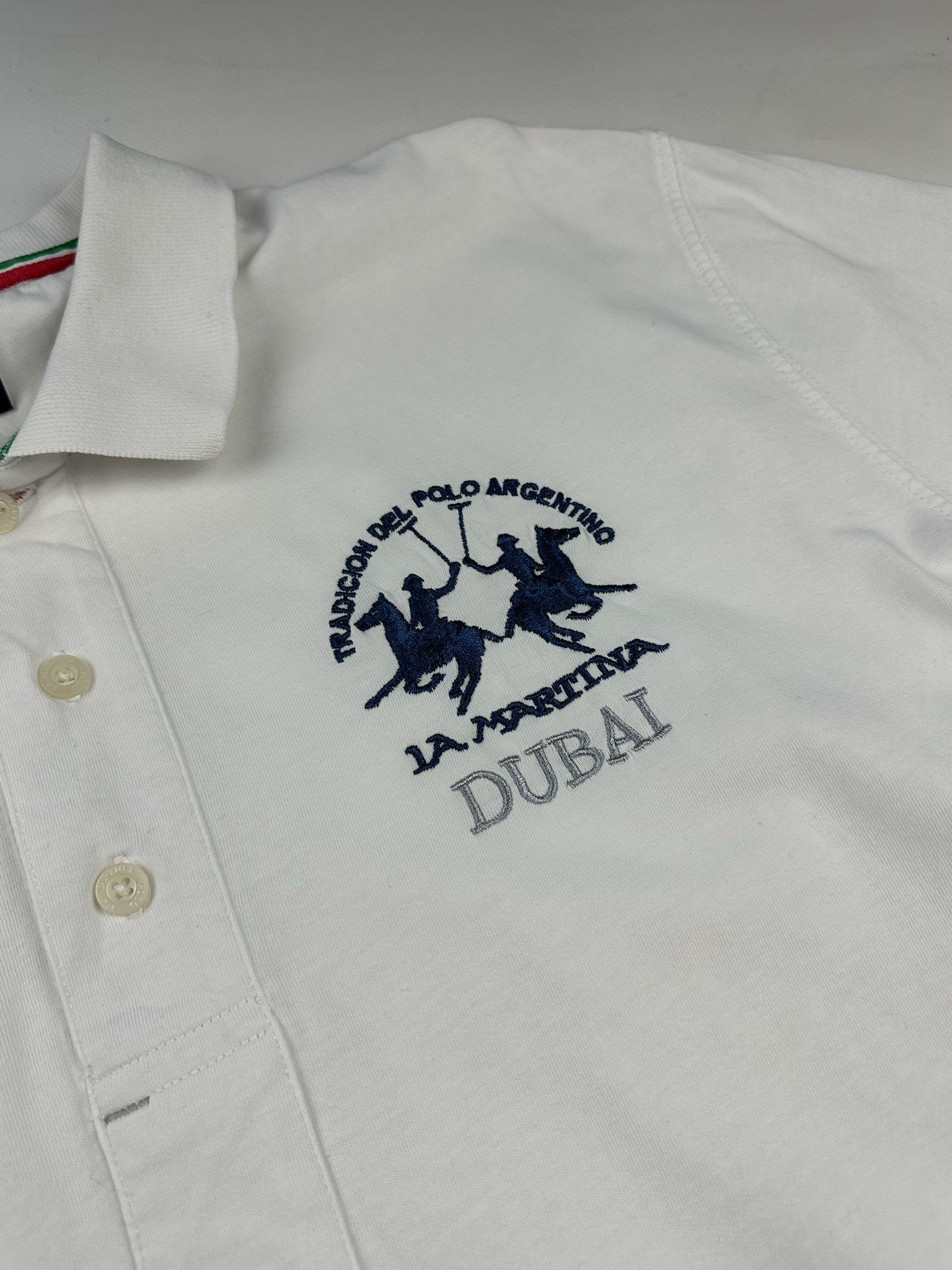La Martina Y2K Maserati La Martina Polo Rugby TShirt Ralph Style Dubai Size US XL / EU 56 / 4 - 8 Thumbnail