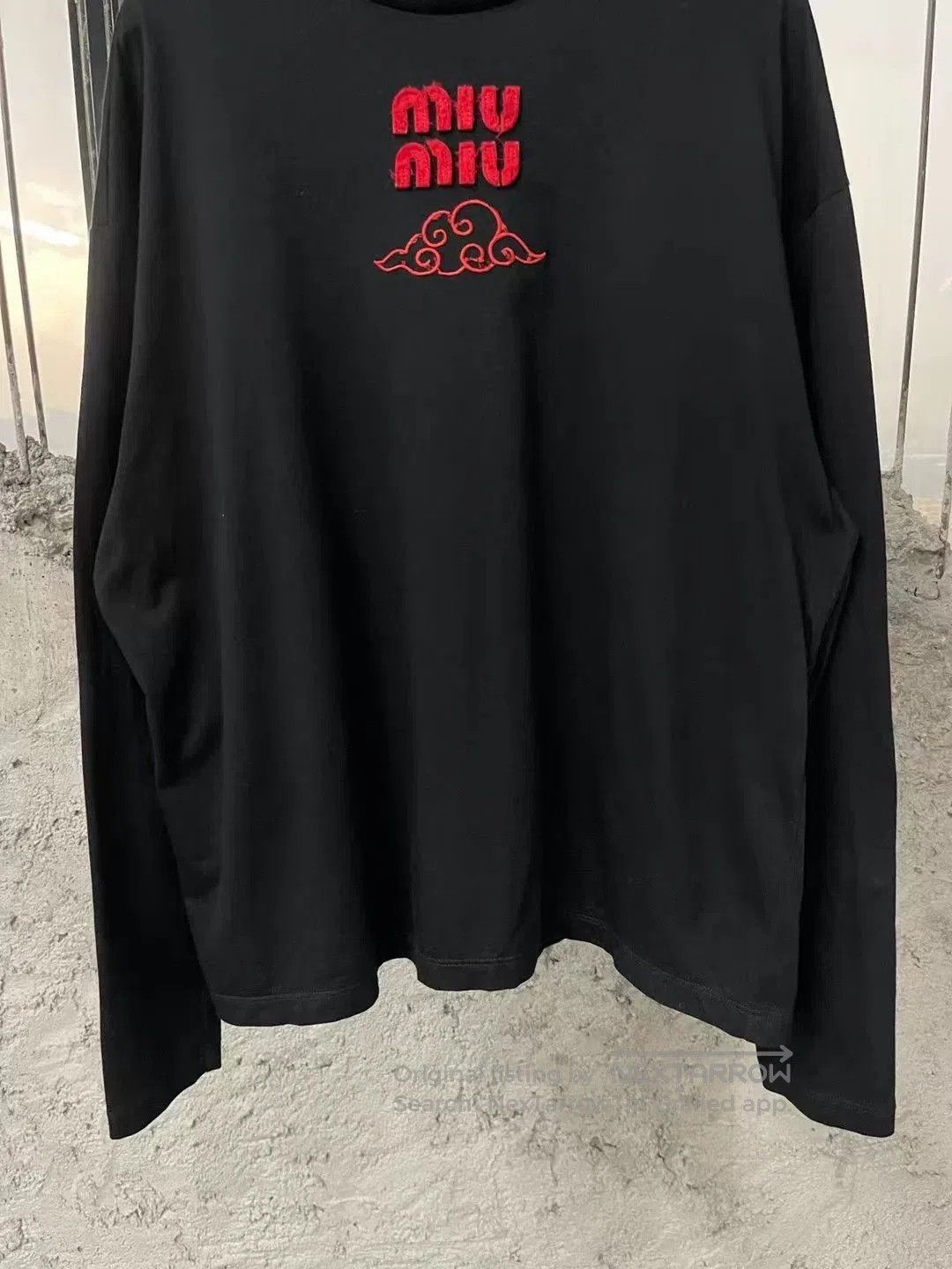 Miu Miu miumiu cloud long sleeve shirt. Size US XS / EU 42 / 0 - 4 Thumbnail