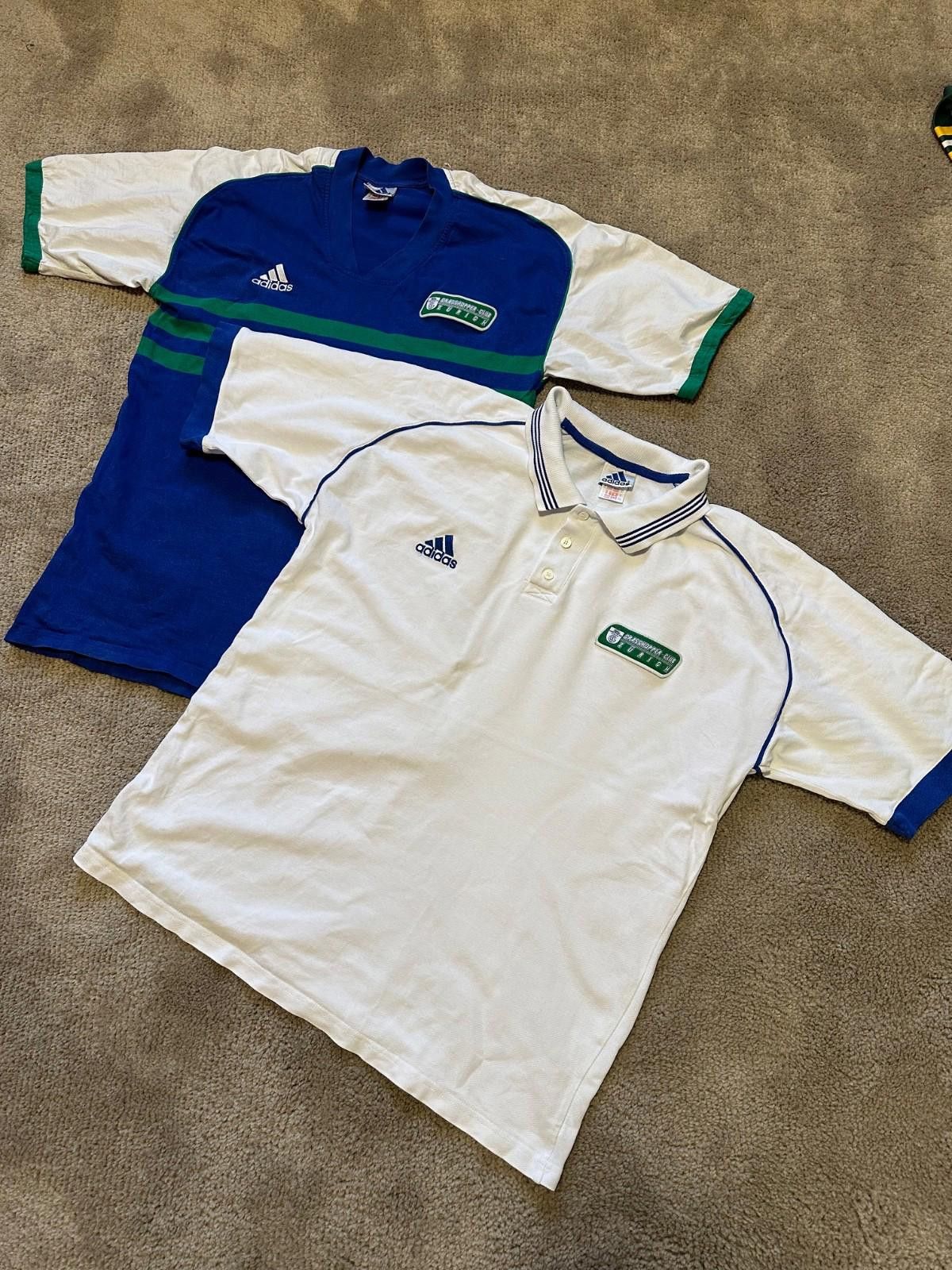 Adidas Vintage Glasshopper Club Zurich Football Polo Shirt Sz XL Size US XL / EU 56 / 4 - 1 Thumbnail
