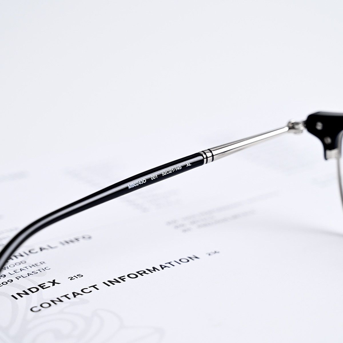 Montblanc MONBLANCE MB0243O SUNGLASSES Size ONE SIZE - 7 Thumbnail