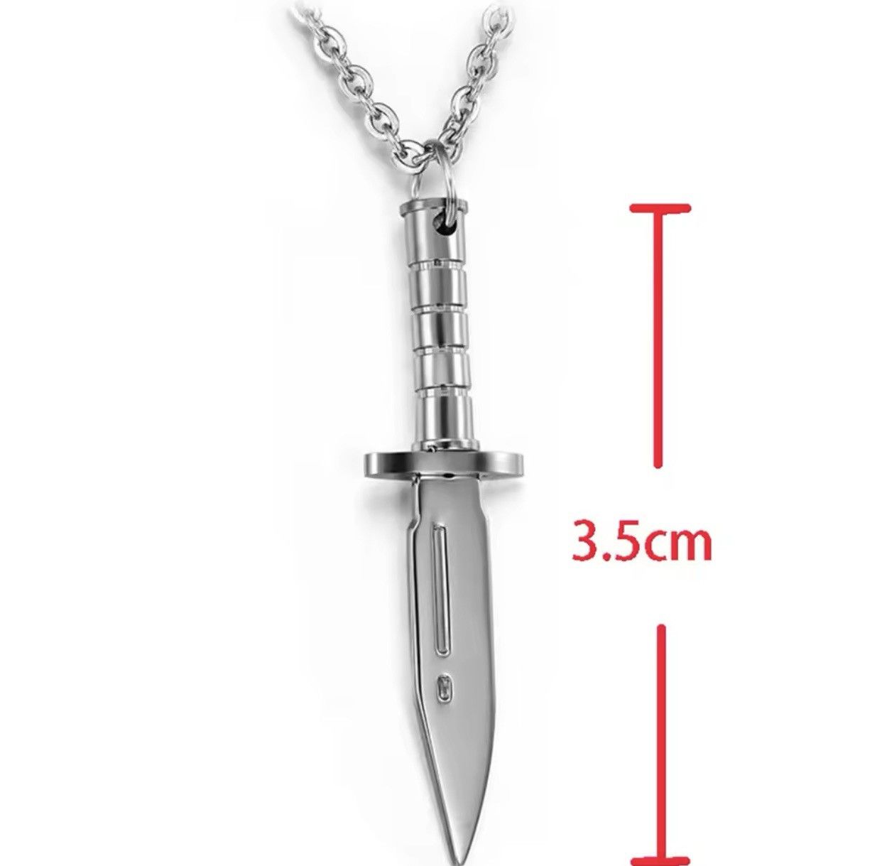 Vintage Gothic Knife Dagger Necklace Size ONE SIZE - 6 Thumbnail