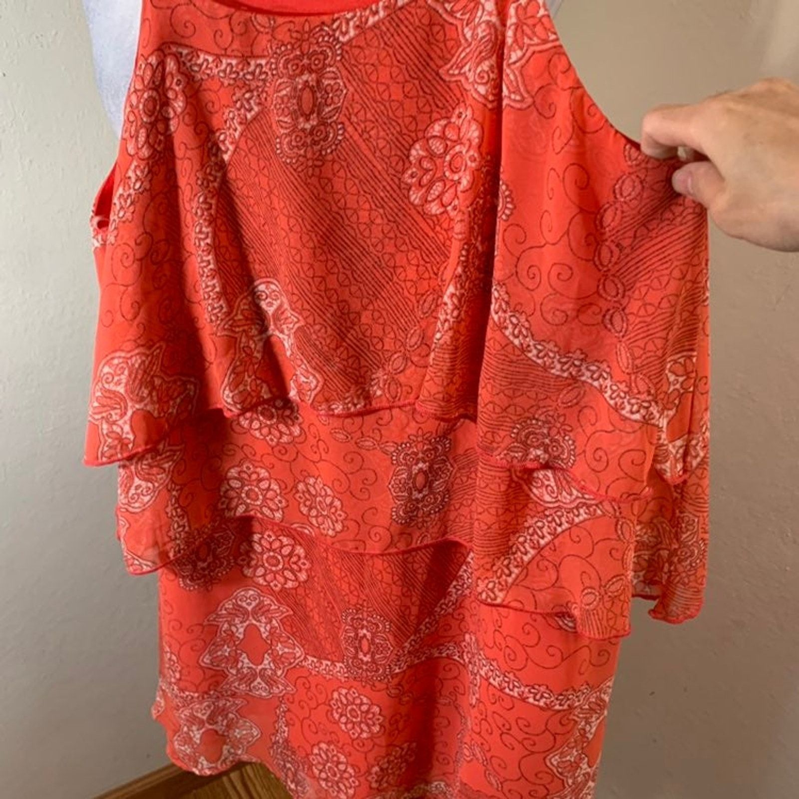 Other Cute vintage orange dress size S Size S / US 4 / IT 40 - 2 Thumbnail