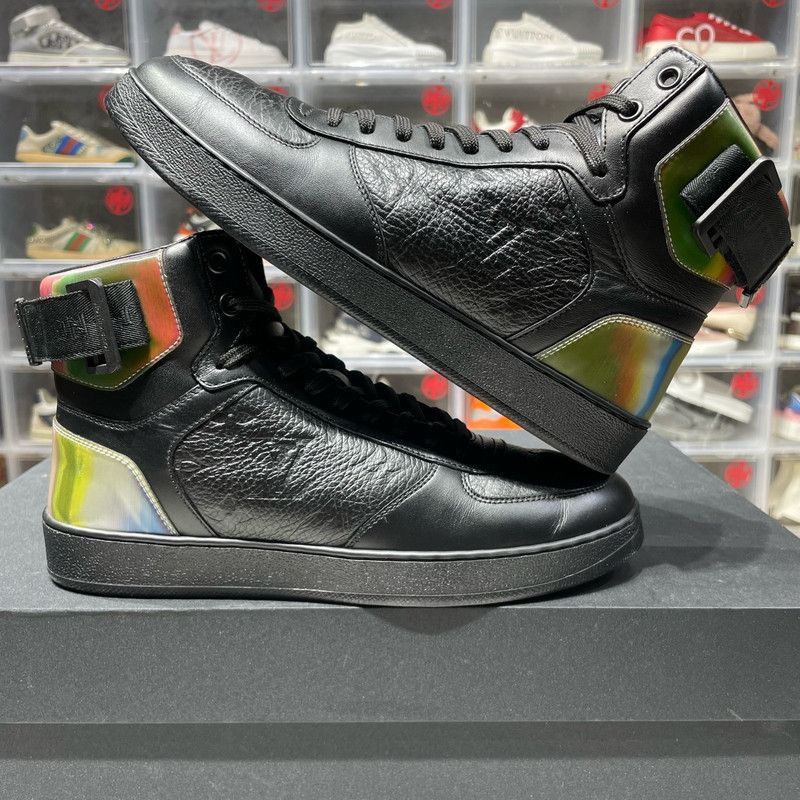 Louis Vuitton Louis Vuitton Rivoli High-Top Fashion Sneakers for Men - Size US 6.5 / EU 39-40 - 1 Thumbnail