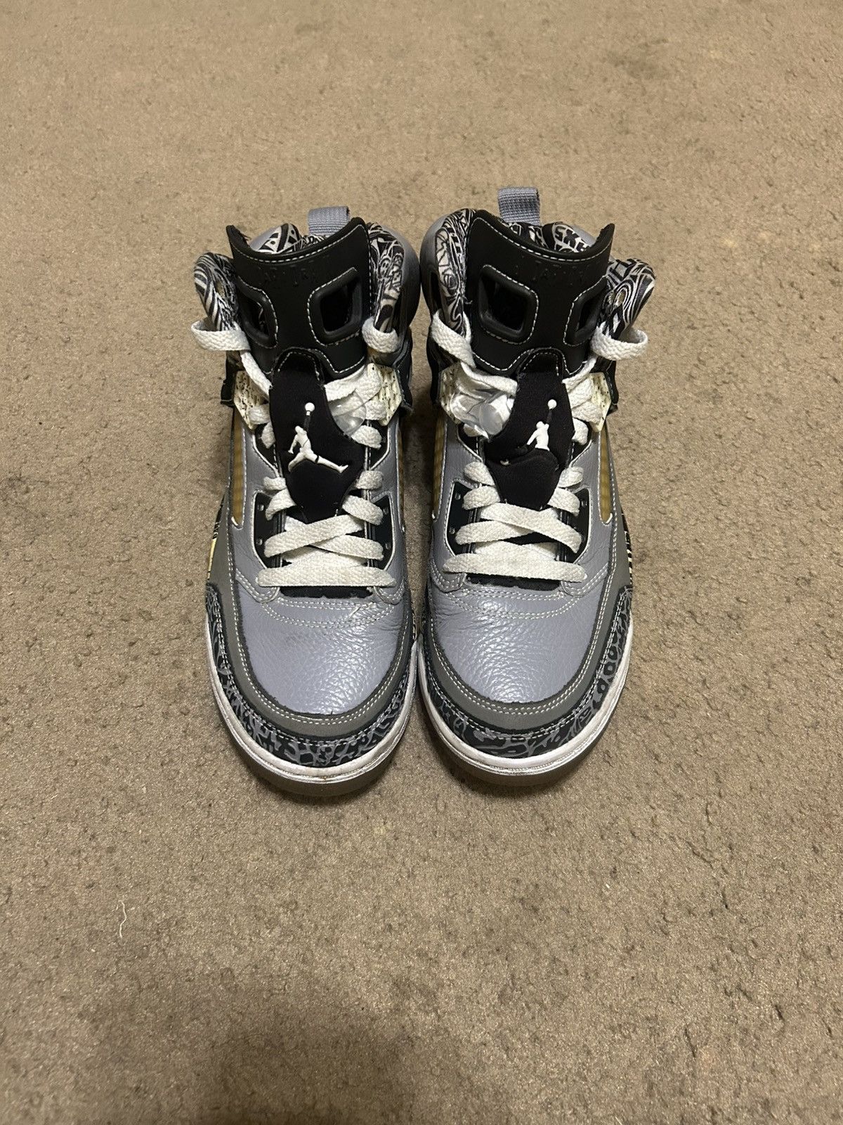 Jordan Brand Nike Air Jordan Spizike Cool Grey Spike Lee Brooklyn OG Size US 8 / EU 41 - 4 Thumbnail