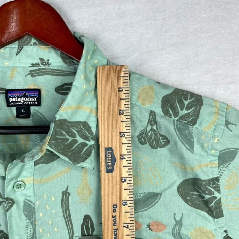 Patagonia Patagonia Shirt Mens XL Green Tropical Garden Button-Up Size US XL / EU 56 / 4 - 7 Thumbnail