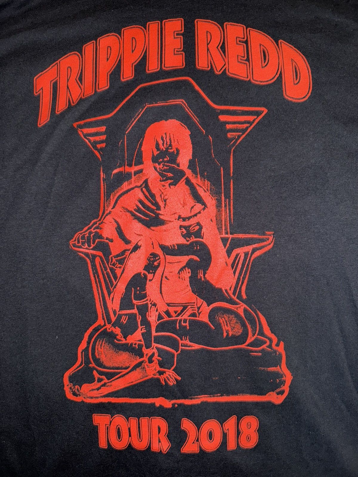 Trippie Redd Trippie Redd L/S tee t-shirt “Tour 2018, 1400” New DS Mint! Size US M / EU 48-50 / 2 - 6 Thumbnail
