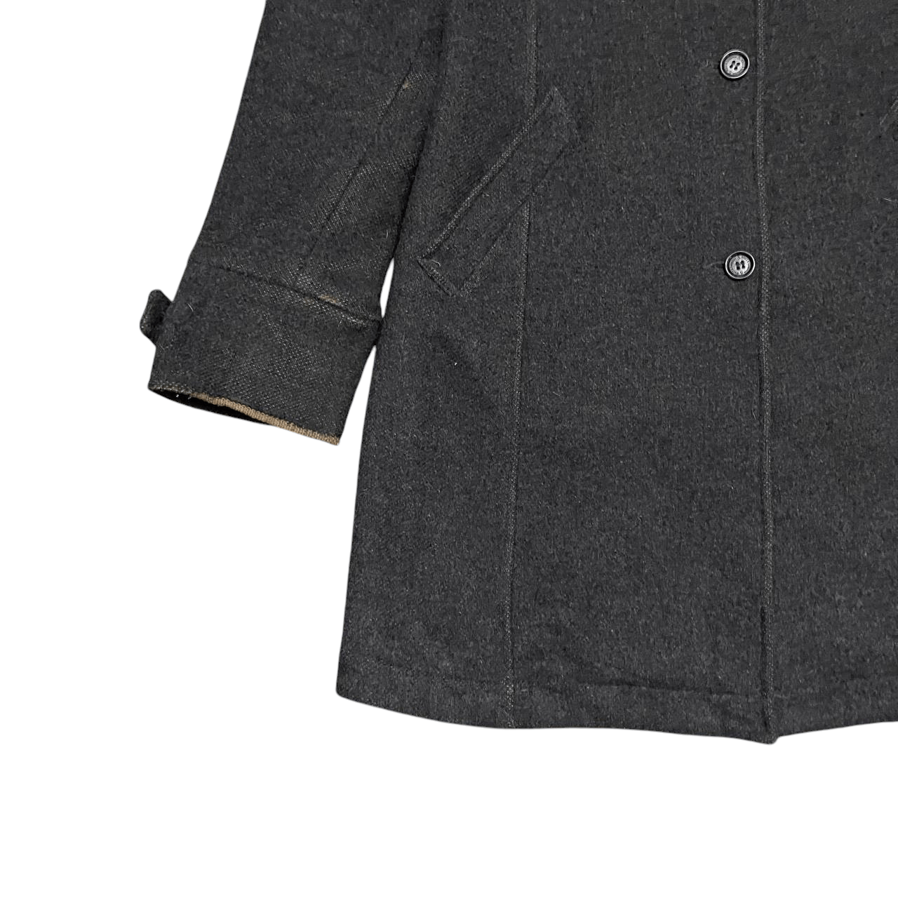 Dolce & Gabbana Vintage D&G Dolce and Gabbana Wool Coat Size S / US 4 / IT 40 - 3 Thumbnail