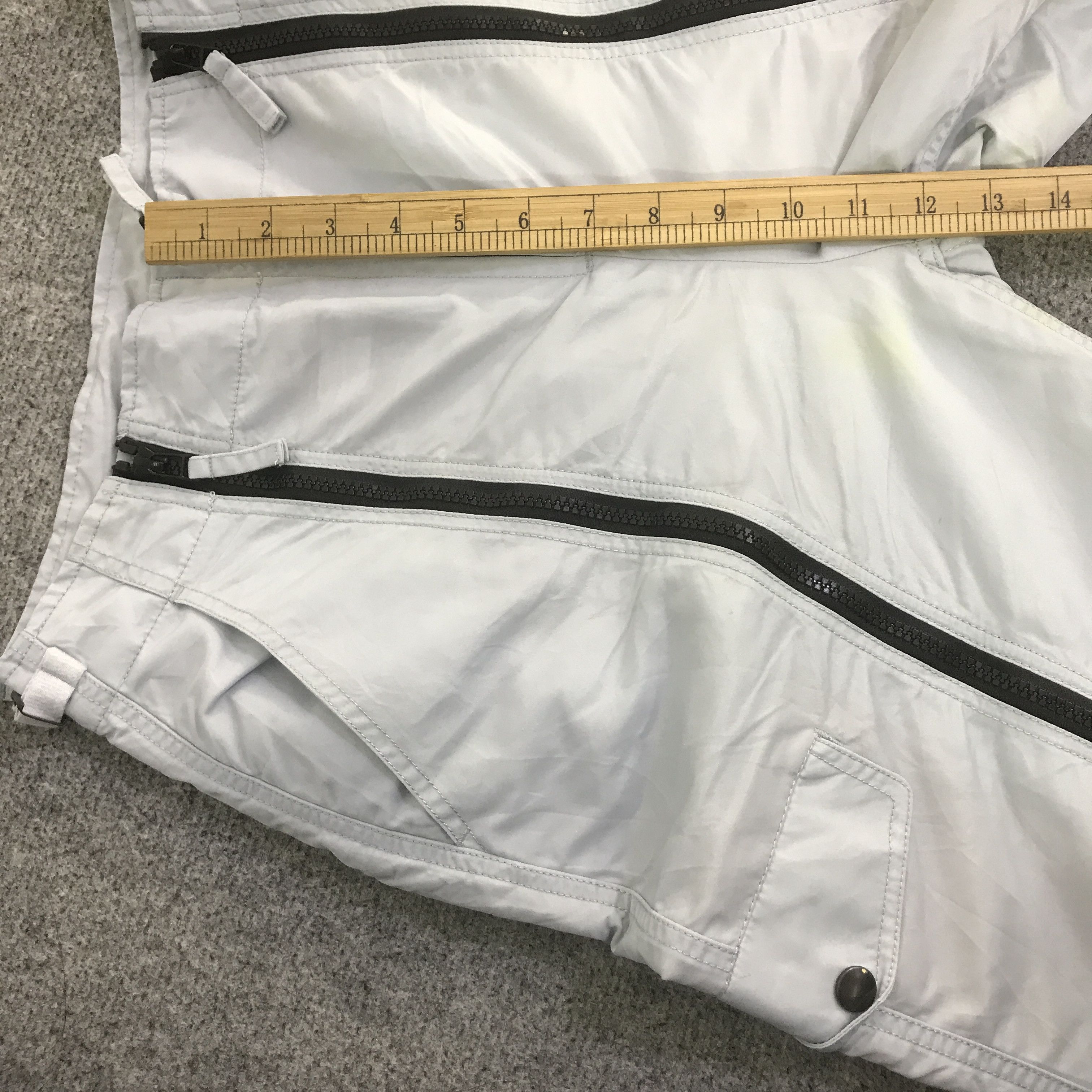 X-Girl X-GIRL SKI DESIGN PANTS FULL ZIP SWEATPANTS K130B2 Size 26" / US 2 / IT 38 - 6 Thumbnail