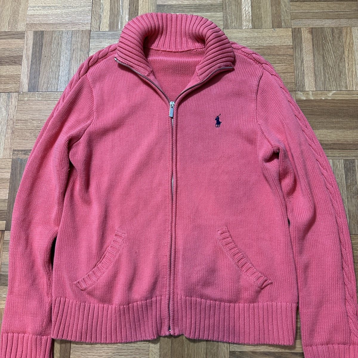 Ralph Lauren Vintage Ralph Lauren zip up sweater Size US S / EU 44-46 / 1 - 2 Thumbnail