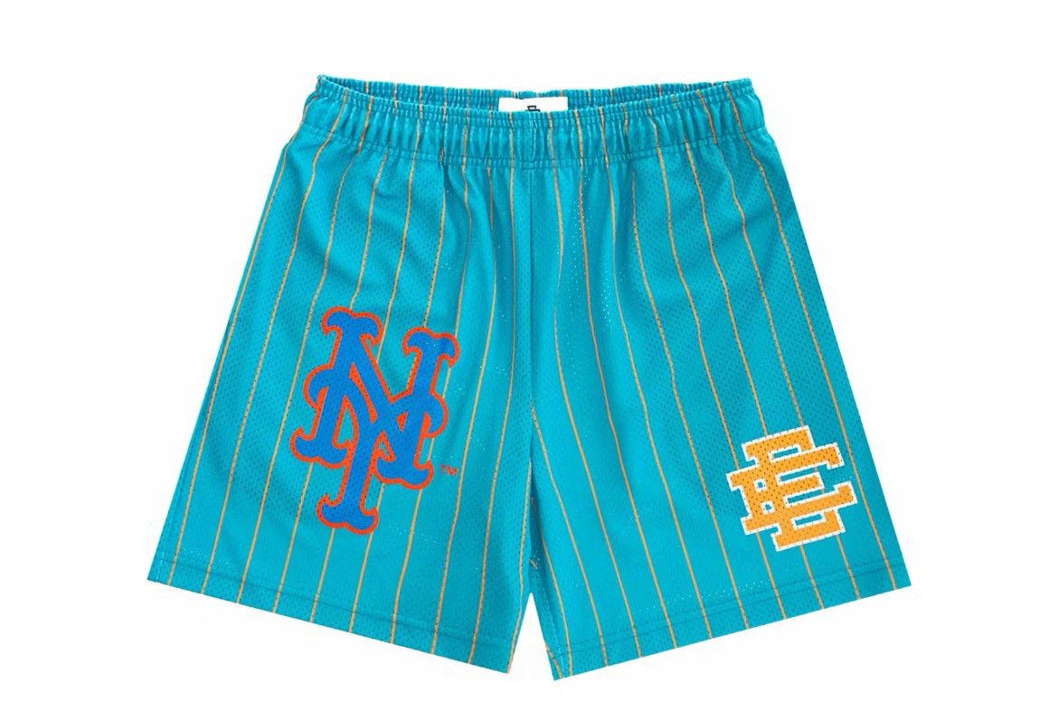 Eric Emanuel Eric Emanuel EE NY Mets shorts medium Size US 30 / EU 46 - 1 Thumbnail