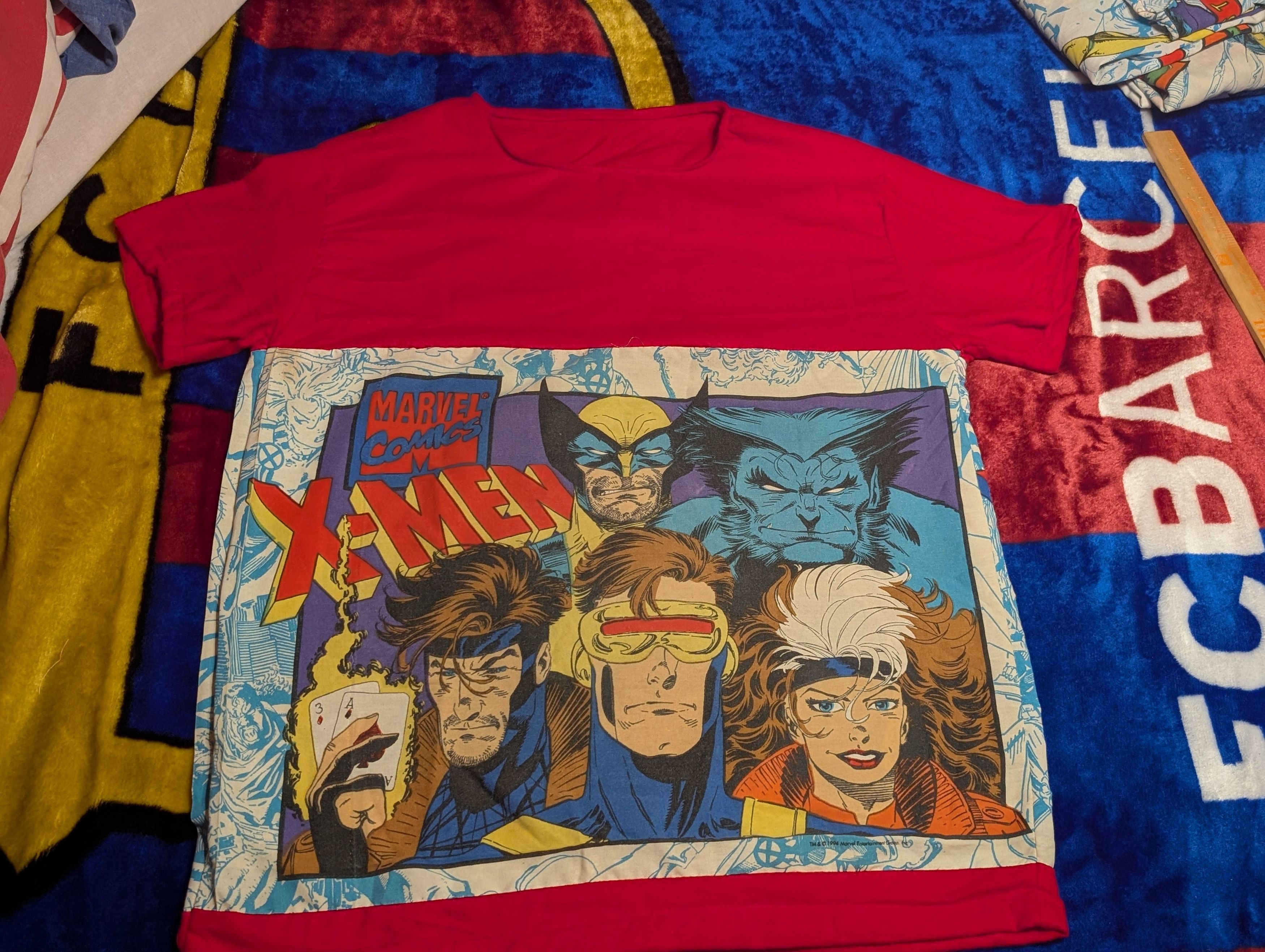 Other Custom Vintage Marvel 1994 X-men AOP Shirt Size US XL / EU 56 / 4 - 2 Thumbnail