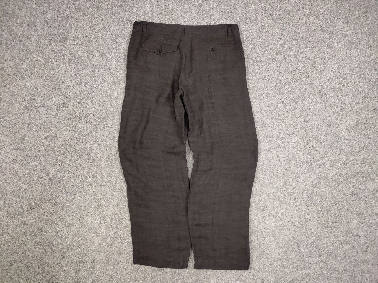 Sonia Rykiel Vintage 90's Sonia Rykiel Design Wide Leg Dark Brown Pants Size 40" / US 18 - 11 Thumbnail