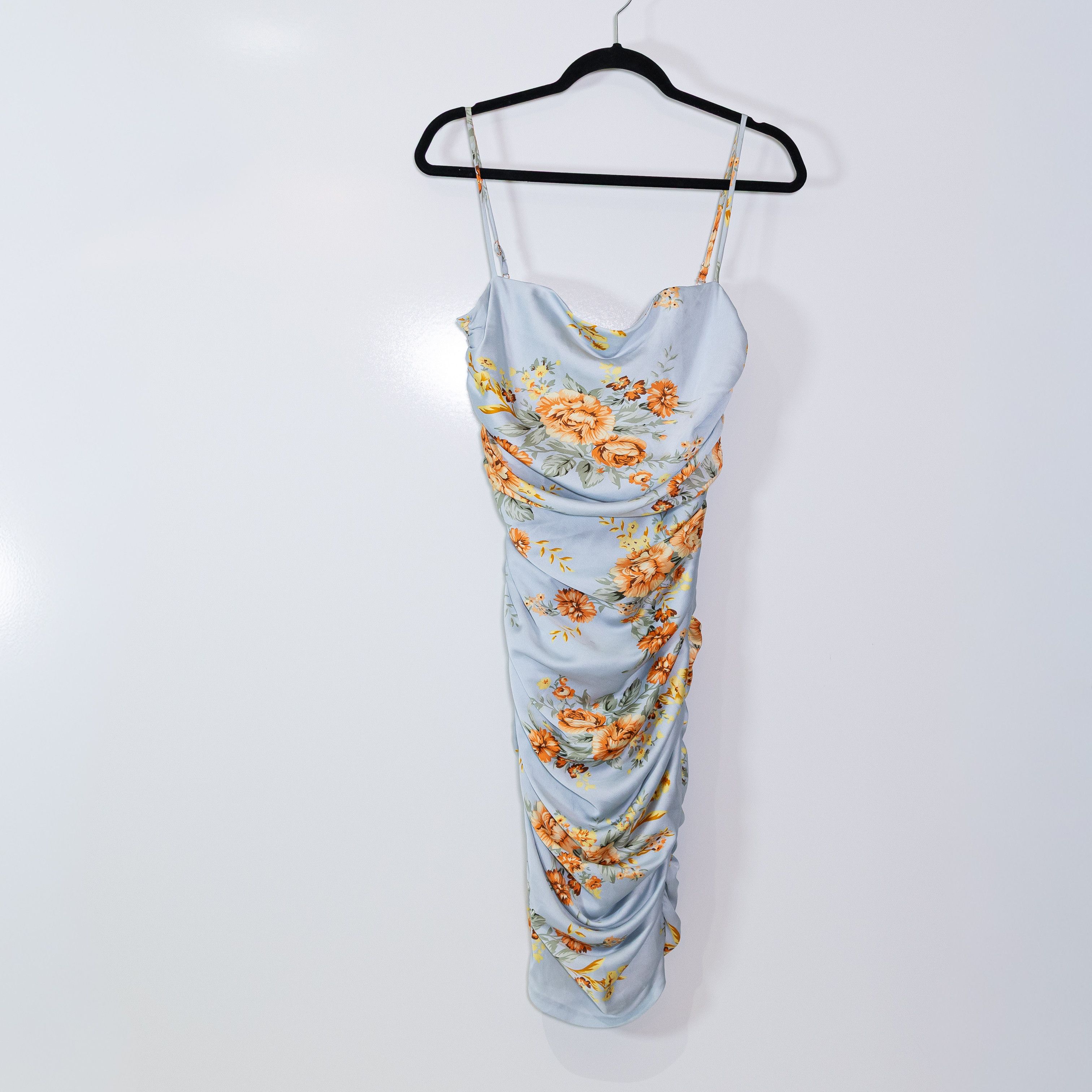 Other Nookie Garden Party Ruched Satin Square Size M / US 6-8 / IT 42-44 - 1 Thumbnail