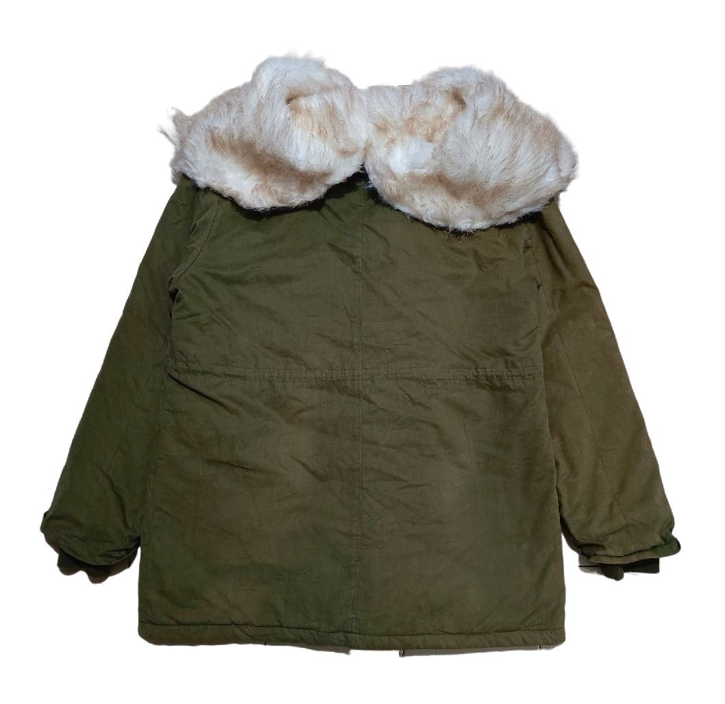14th Addiction Fur Faux Coat Hoodie Mohair Jacket Sun Fadded Size US L / EU 52-54 / 3 - 4 Thumbnail