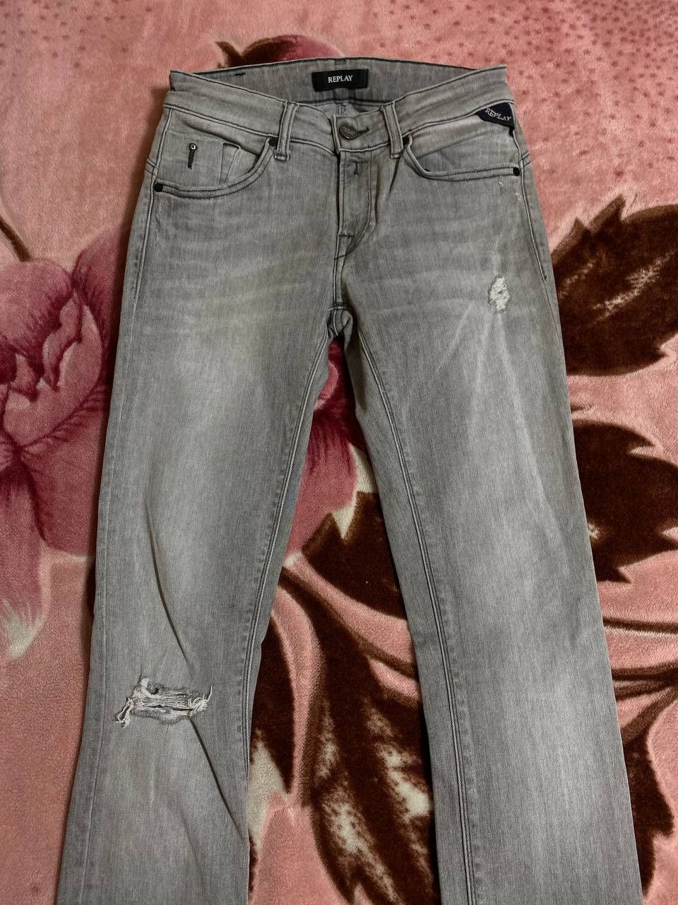 Other Vintage Skinny Denim Jeans 90s Hype Avant-garde Style Size US 26 / EU 42 - 18 Thumbnail