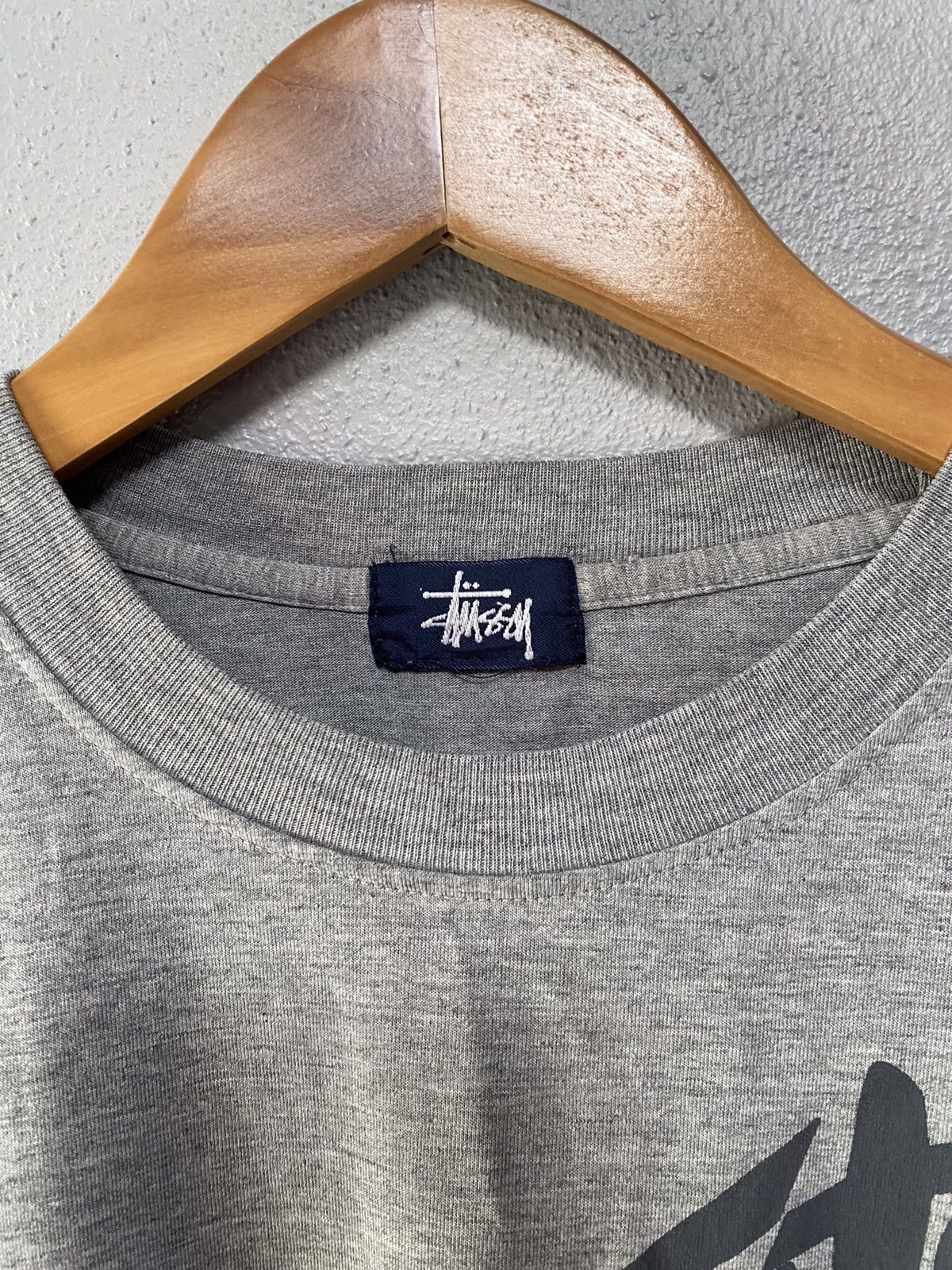 Stussy × Vintage Vintage Stussy pocket tee B4 Size US L / EU 52-54 / 3 - 4 Thumbnail
