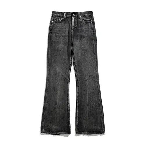 パンツ Black Washed Damaged Baggy Denim y2k Jean × Streetwear × Vintage Black Washed Damage Baggy jeans