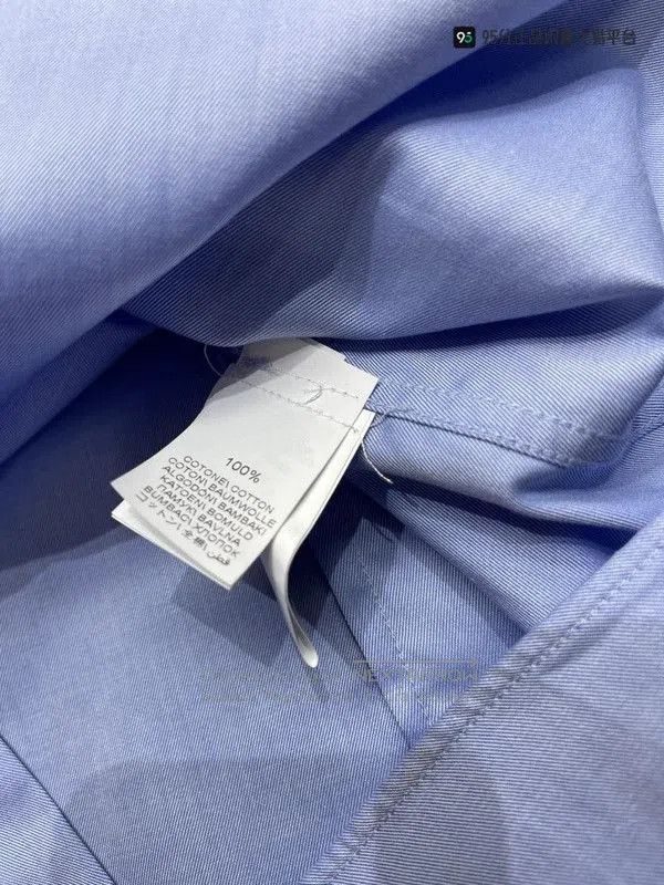 Brunello Cucinelli Brunello Cucinelli Men's Solid Blue Regular Collar Shirt. Size US S / EU 44-46 / 1 - 2 Thumbnail
