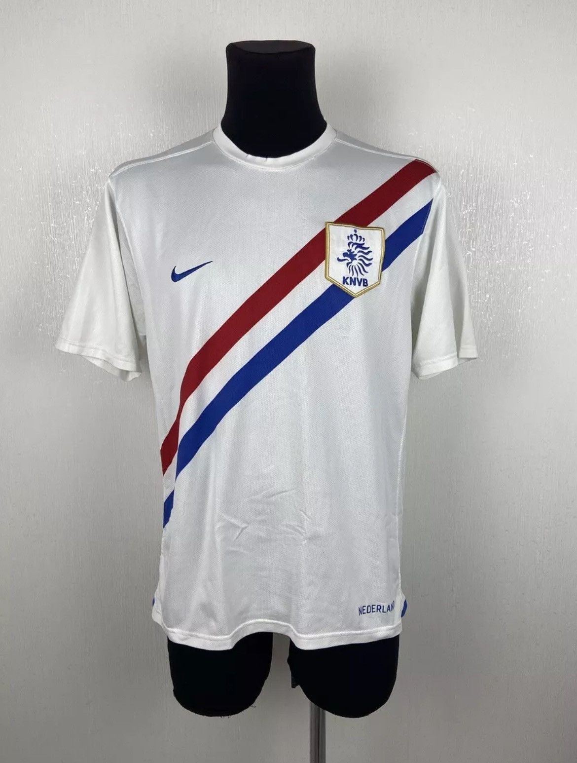 Nike Netherlands Soccer Team 2006/08 Away Jersey White Size L Size US L / EU 52-54 / 3 - 1 Thumbnail