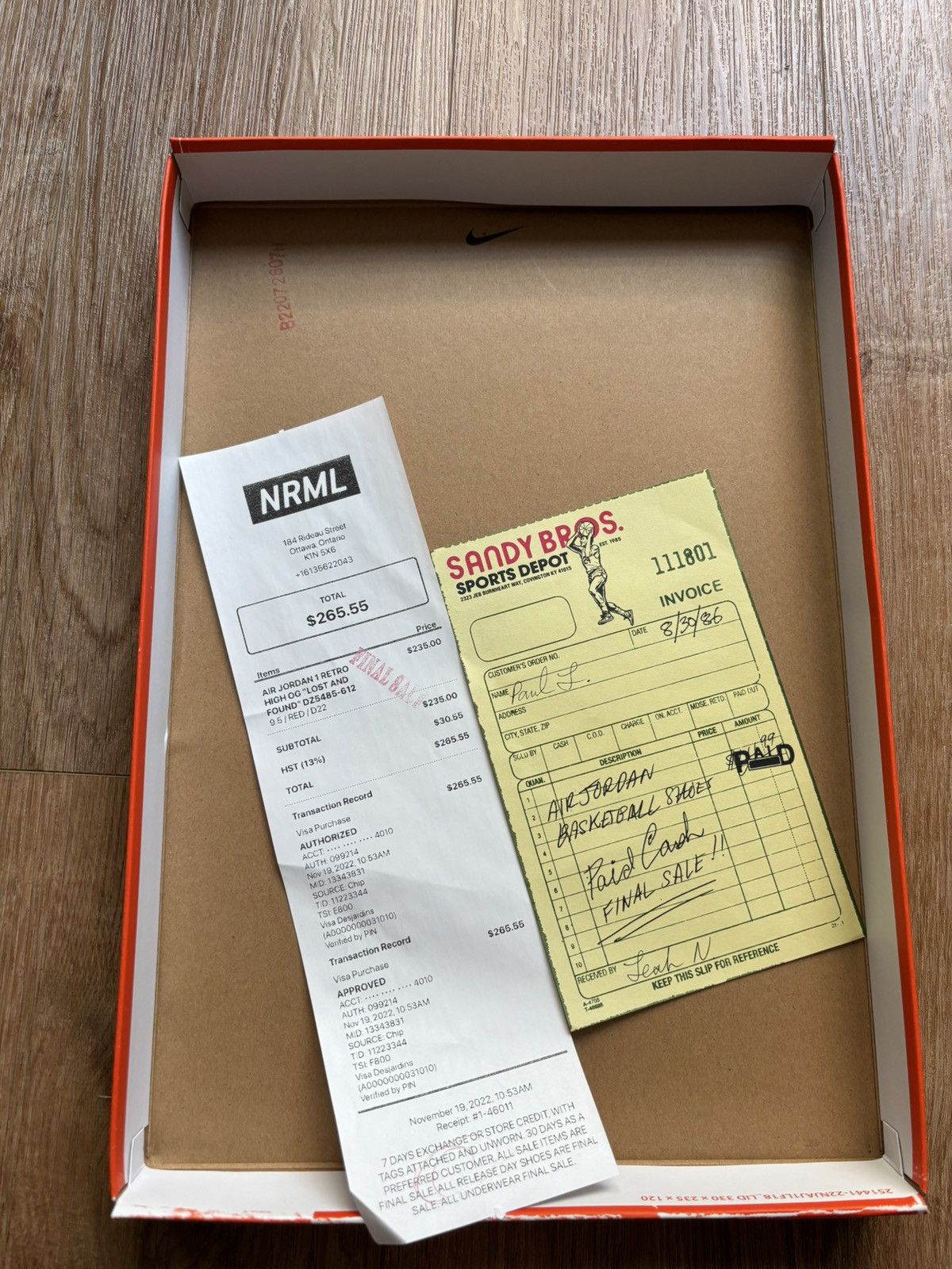 Nike Jordan 1 High Og - Lost and Found
