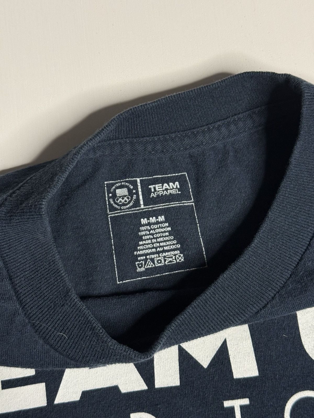 USA Olympics Y2K 2014 Team USA Road To Rio Tee “Navy” [M] PREOWNED Size US M / EU 48-50 / 2 - 4 Thumbnail