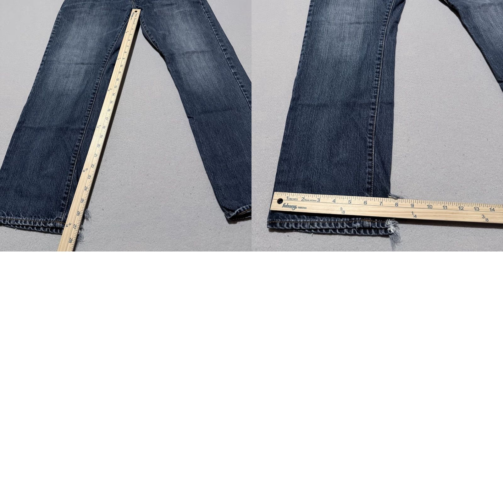 American Eagle Outfitters American Eagle Outfitters Slim Straight Jeans Men's Blue Denim Mid-Rise 32X30 Size US 32 / EU 48 - 9 Thumbnail