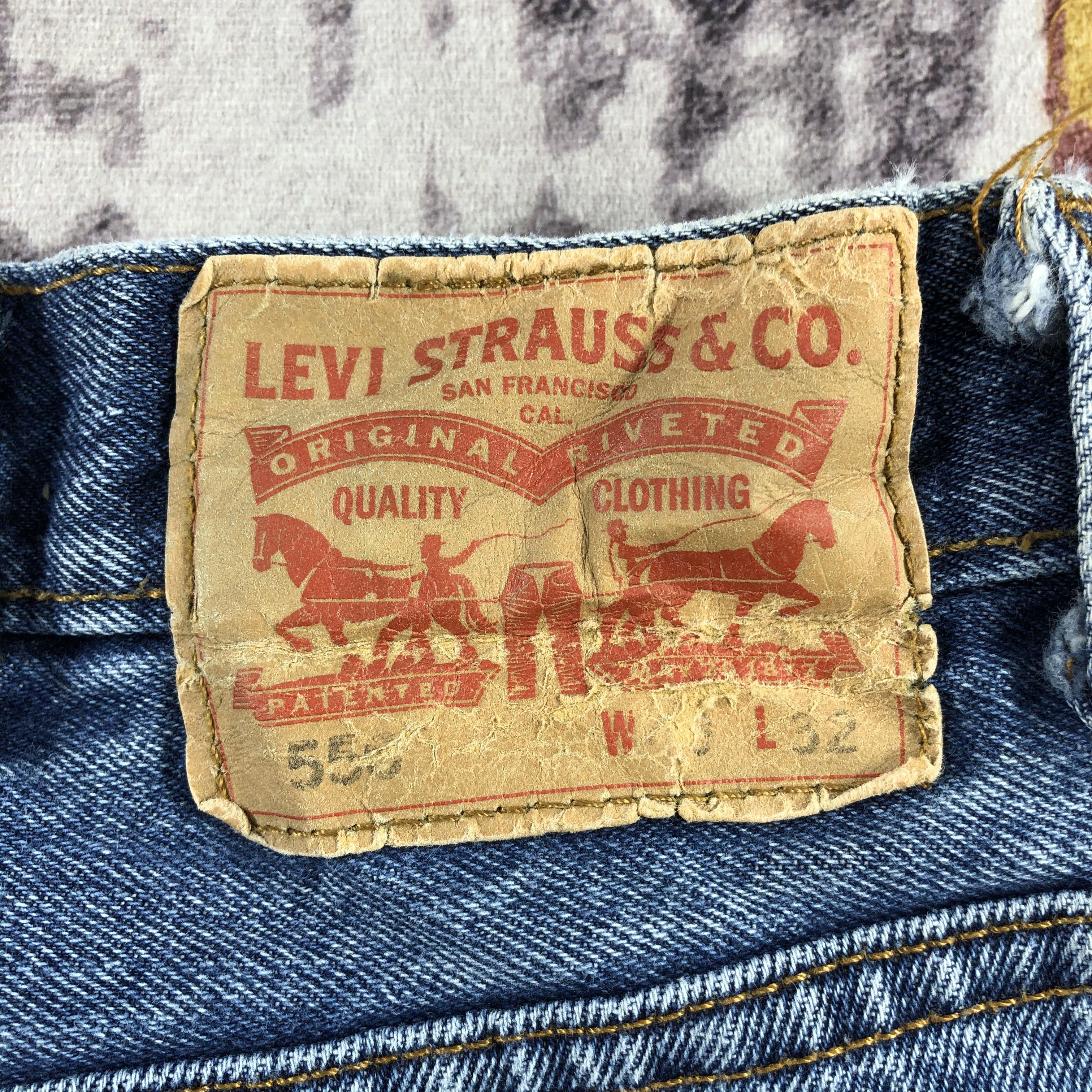 Levi's × Vintage Vintage Blue Wash Levis 550 Jeans-JM2874 Size US 39 - 6 Thumbnail