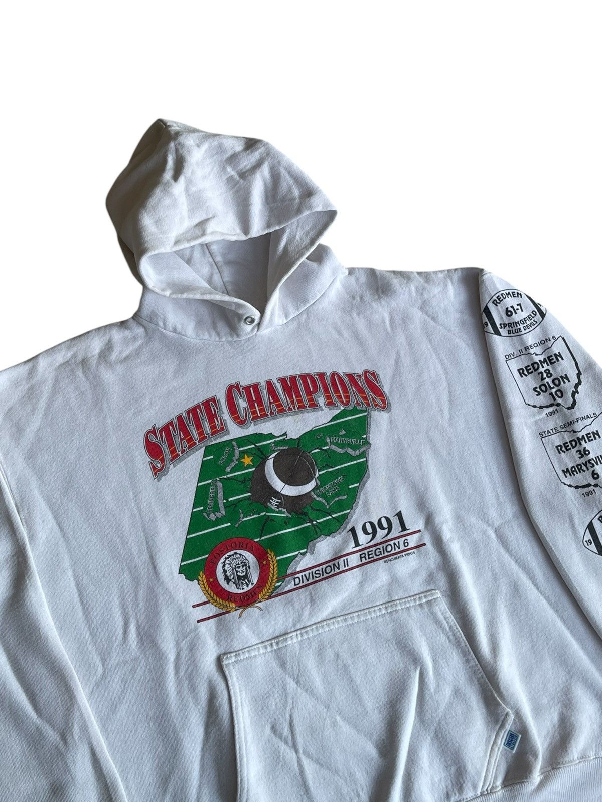 Russell Athletic Vintage Discuss Athletic Redmen Baseball Champions Hoodie Size US M / EU 48-50 / 2 - 3 Thumbnail